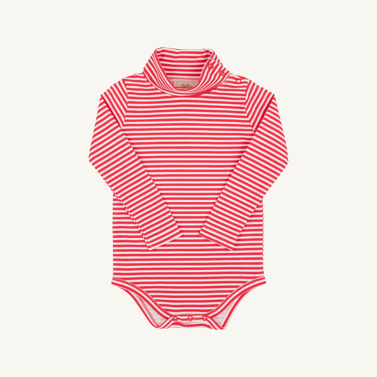Tatum's Turtleneck Shirt- Richmond Red Stripe
