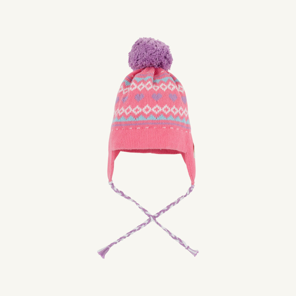 Parrish Pom Pom Hat-Winter Park Pink