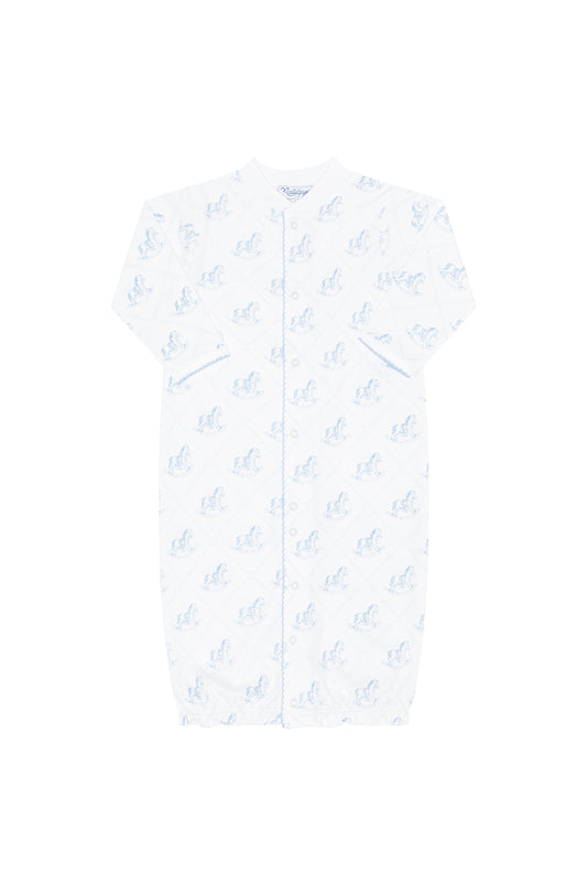 Blue Rocking Horse Converter Gown
